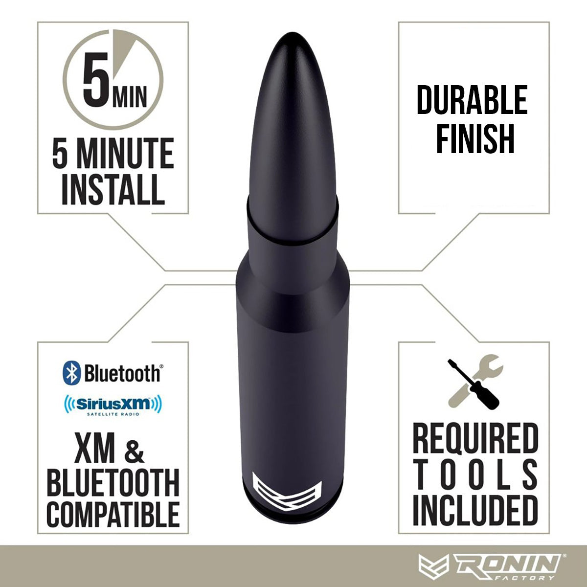 FORD SMARTLOCK™ BULLET ANTENNA