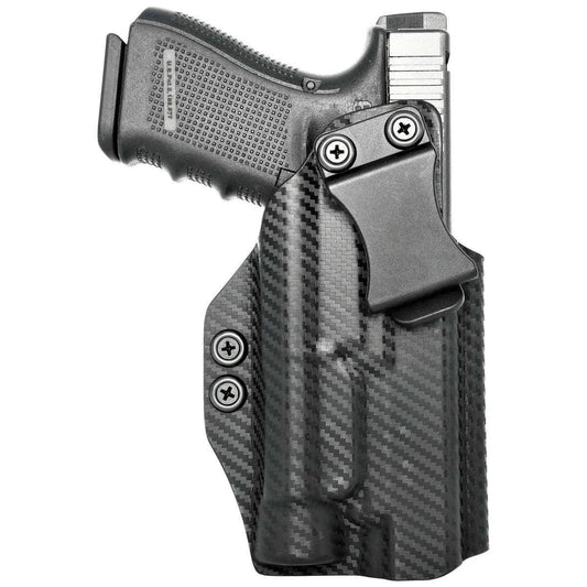 IWB Holster fits: Glock 17 19 19X 26 31 32 33 34 45 TLR-1