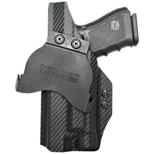 Paddle Holster fits: Glock 17 19 19X 26 31 32 33 34 45 TLR-1